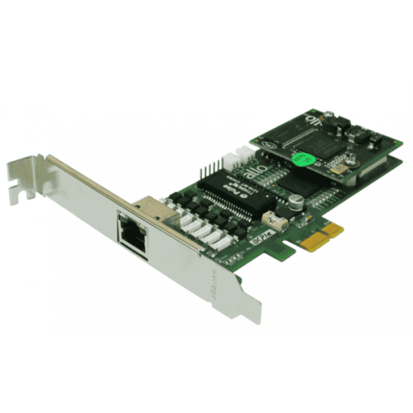 Allo 1 port pri card (pcie) with lec (4th gen)- 1e1