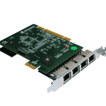 Allo 4 port pri card (pcie) with lec (4th gen)- 4e1