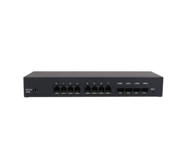 Dinstar dag1000 4s4o analog voip gateway 4fxs 4fxo ports