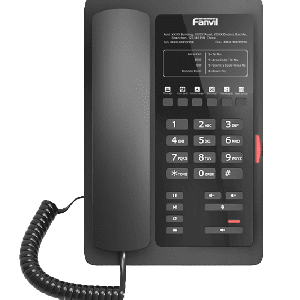 Fanvil h3 hotel room ip phone