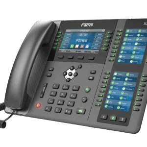 Fanvil x210 enterprise ip phone with colour screens 106 dss keys right