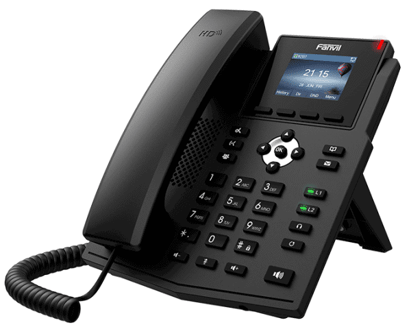 Fanvil x3sp v2 entry level ip phone with colour display right