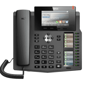 Fanvil x6 executive ip phone with colour screens 60 dss keys