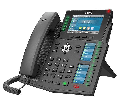 Fanvil x6u enterprise high end ip phone right