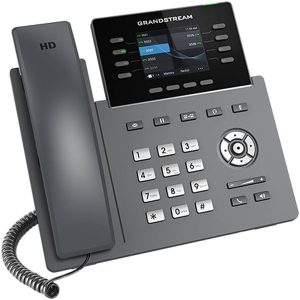 Grandstream GRP2624 8 Line Carrier Grade IP Phone left