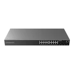 Grandstream gwn7802p 16-port gigabit enterprise poe switch