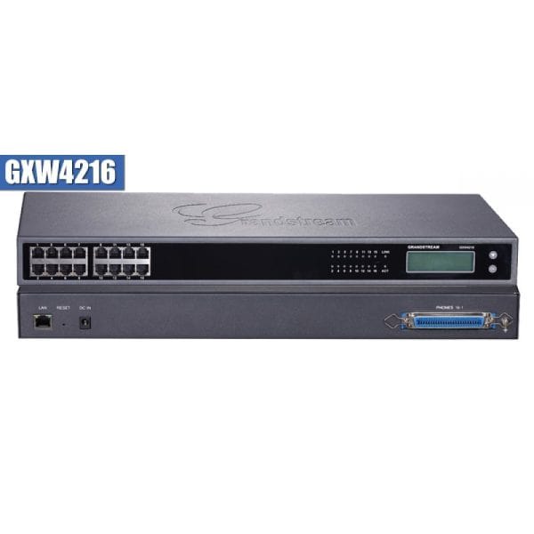 Grandstream gxw4216 analog fxs ip gateway 16 port