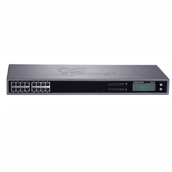 Grandstream gxw4216 analog fxs ip gateway 16 port front