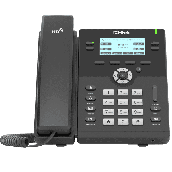 Htek uc912e business ip phone with wifi & bluetooth