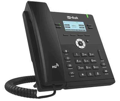 Htek uc912p 2-line voip phone