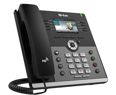 Htek uc924e gigabit color ip phone