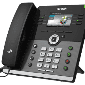 Htek uc924e gigabit color ip phone wifi bluetooth right