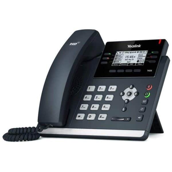 Yealink sip t42s ultra elegant gigabit ip phone right