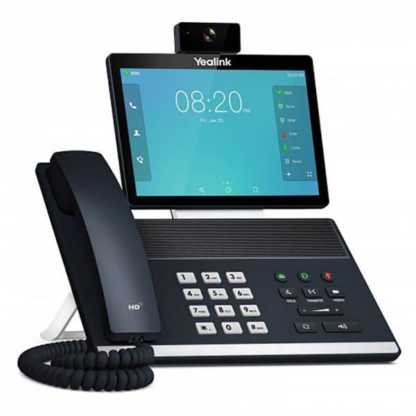 Yealink vp59 smart video ip phone left