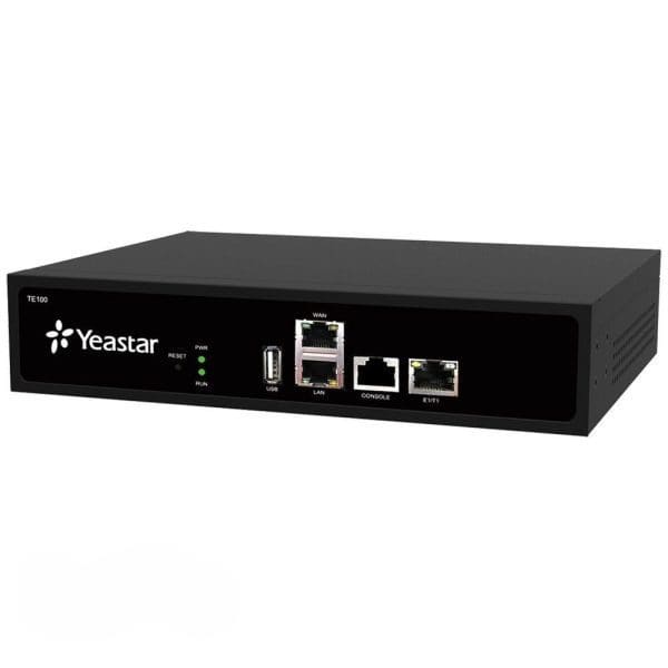 Yeastar te100 e1 t1 j1 voip gateway 1port si