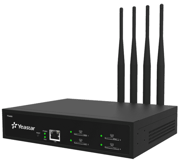 Yeastar TG400 4Ports GSM VoIP Gateway side