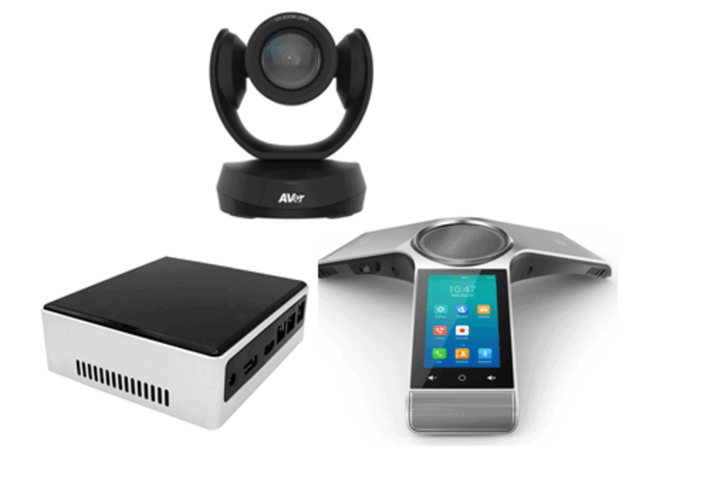 Yealink CP960 Zoom Room Kit with Aver CAM520 for MidLarge Conference Rooms