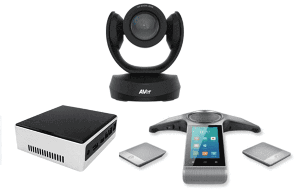 Zoom room kit with aver cam520 pro & yealink cp960w for mid-to-large conference rooms