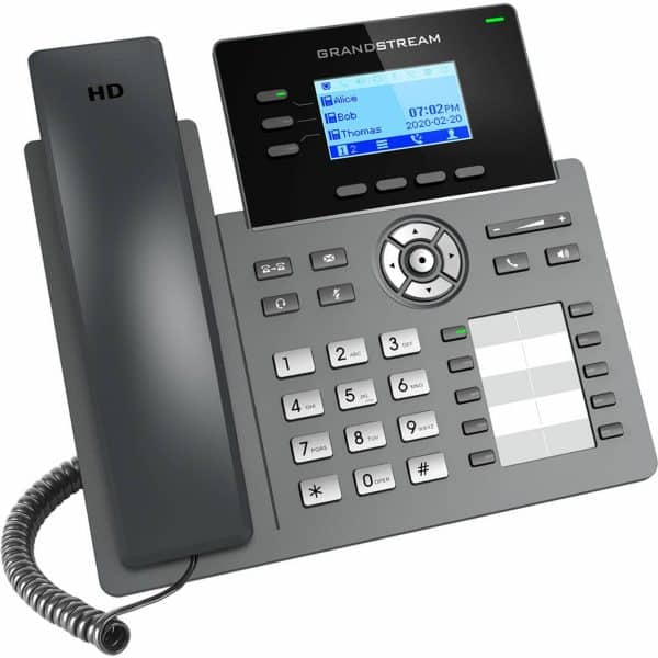 Grandstream GRP2604P Carrier Grade IP Phone SIDE