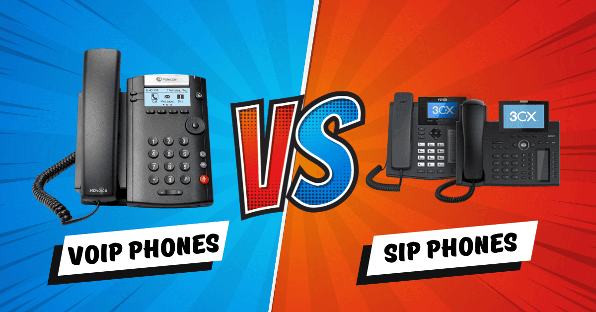 sip vs voip phones