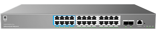 gwn7803PH Pro 1 Grandstream GWN7803PH Pro 24-Port High-Power PoE Layer 2 Managed Switch