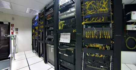 Telecom equipment rack